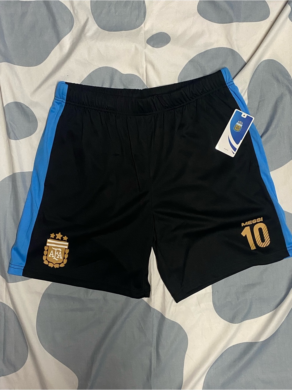 NWT AFA Official Product Medium Messi Shorts